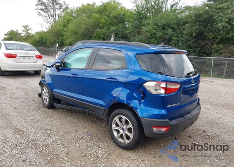2018 Ford Ecosport Se from USA, damaged, VIN MAJ3P1TE7JC177947